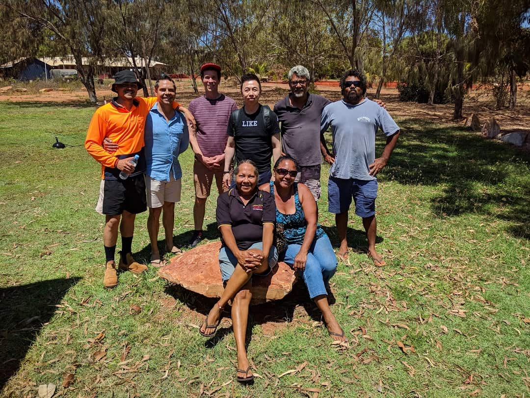 This My Mob team liaising with communities to enhance the app.