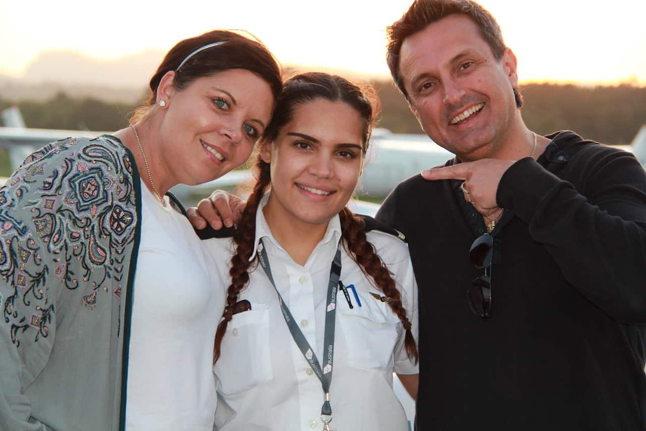 Tori Nikolau Indigenous pilot