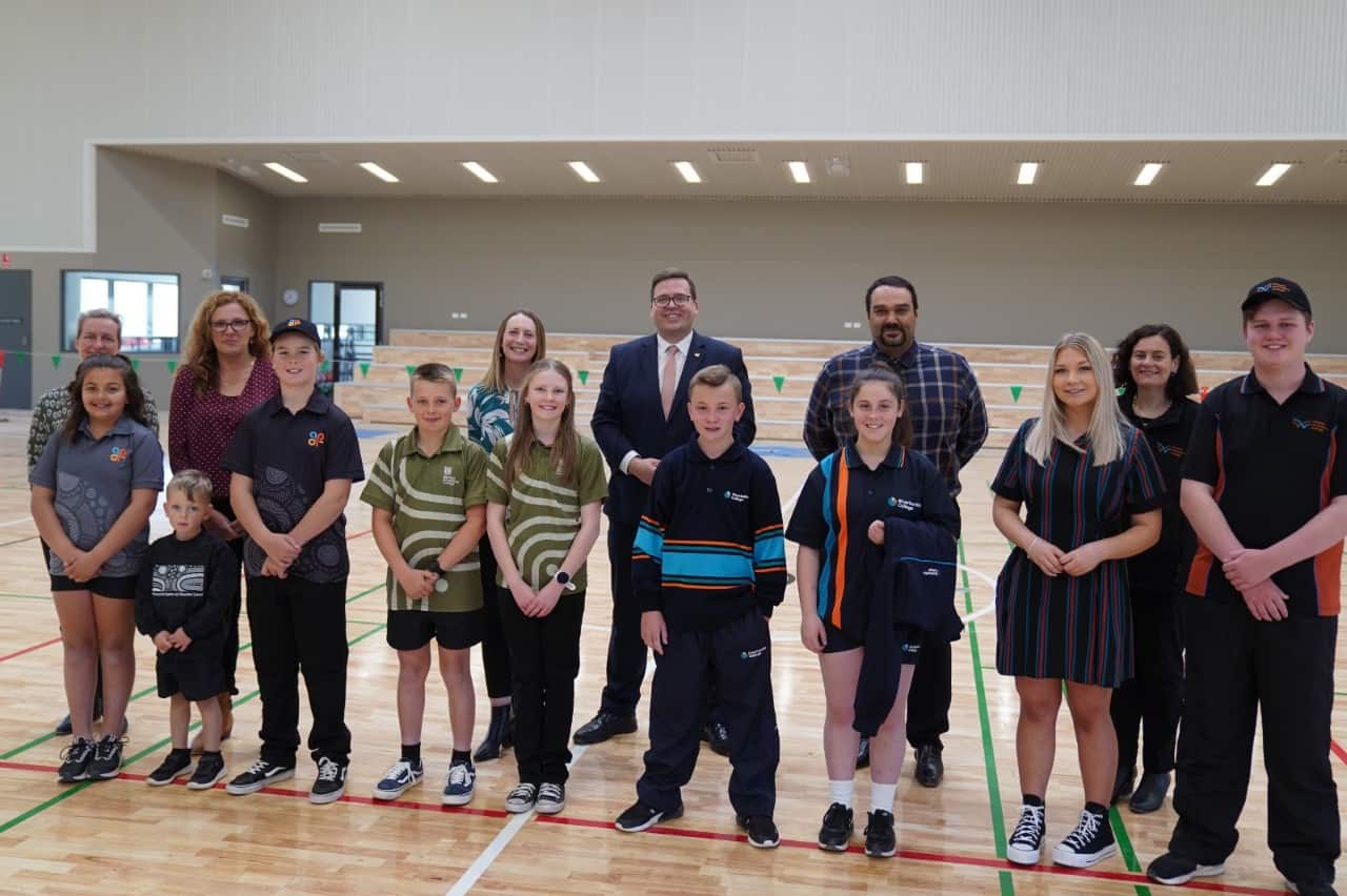 Teachers and students First Nations uniform