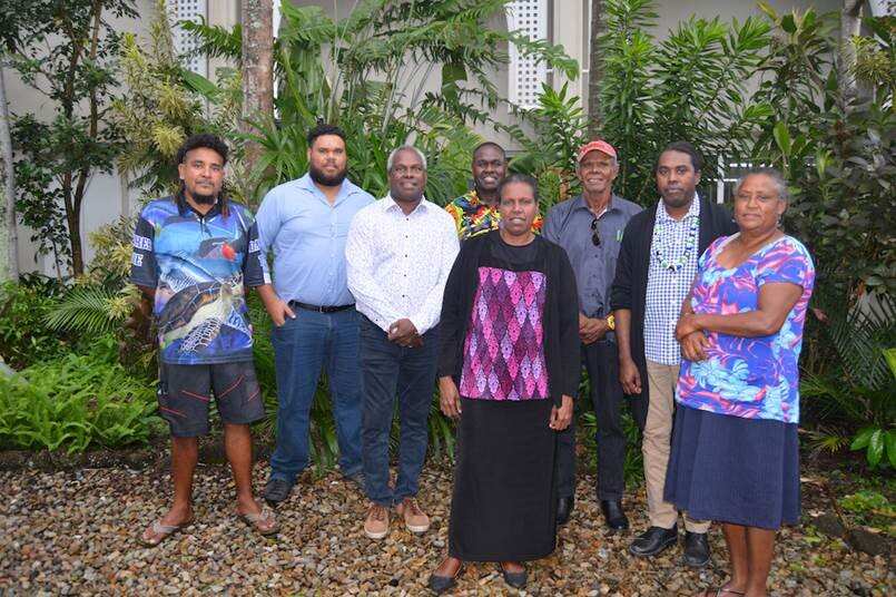 Eight Torres Strait Islander Traditional Owners who have lodged a formal compLaint against the the Australian Government to the un Human Rights Committee. Eight Torres Strait Islanders in a historic climate case have ramped up their fight this week, submi