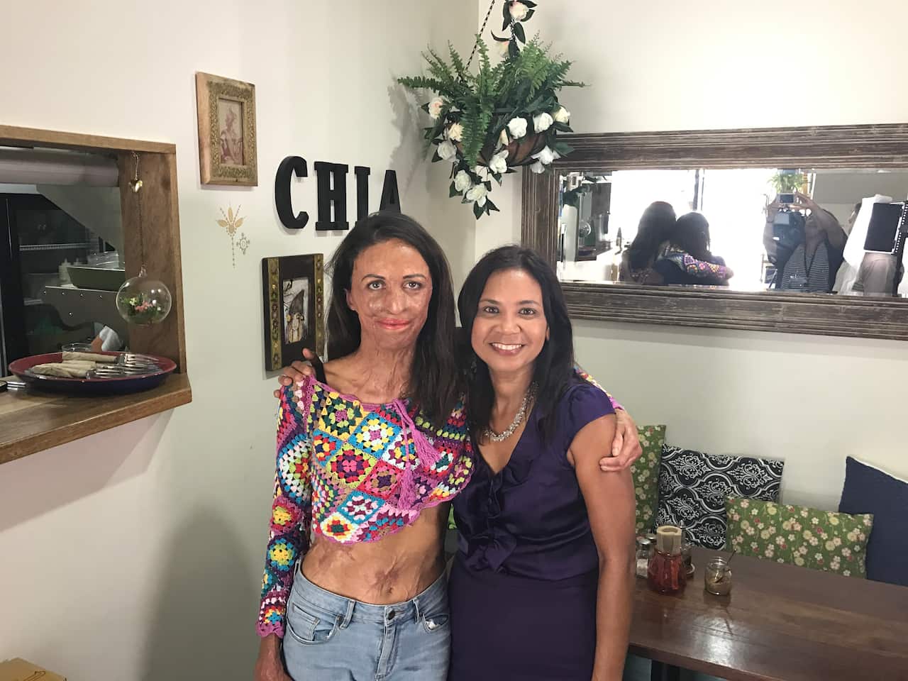 Turia Pitt and Terri Janke