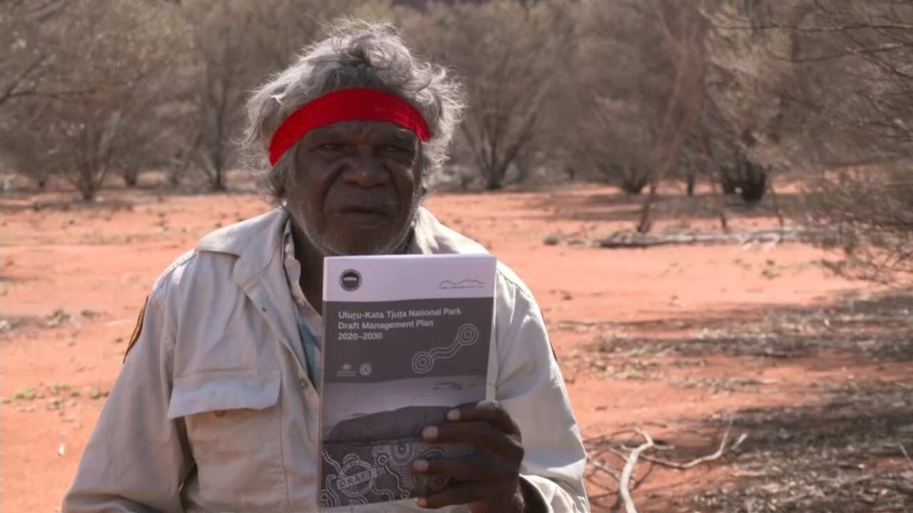 Sidney James, Chairman of the Uluru-Kata Tjuta Board of Management. 