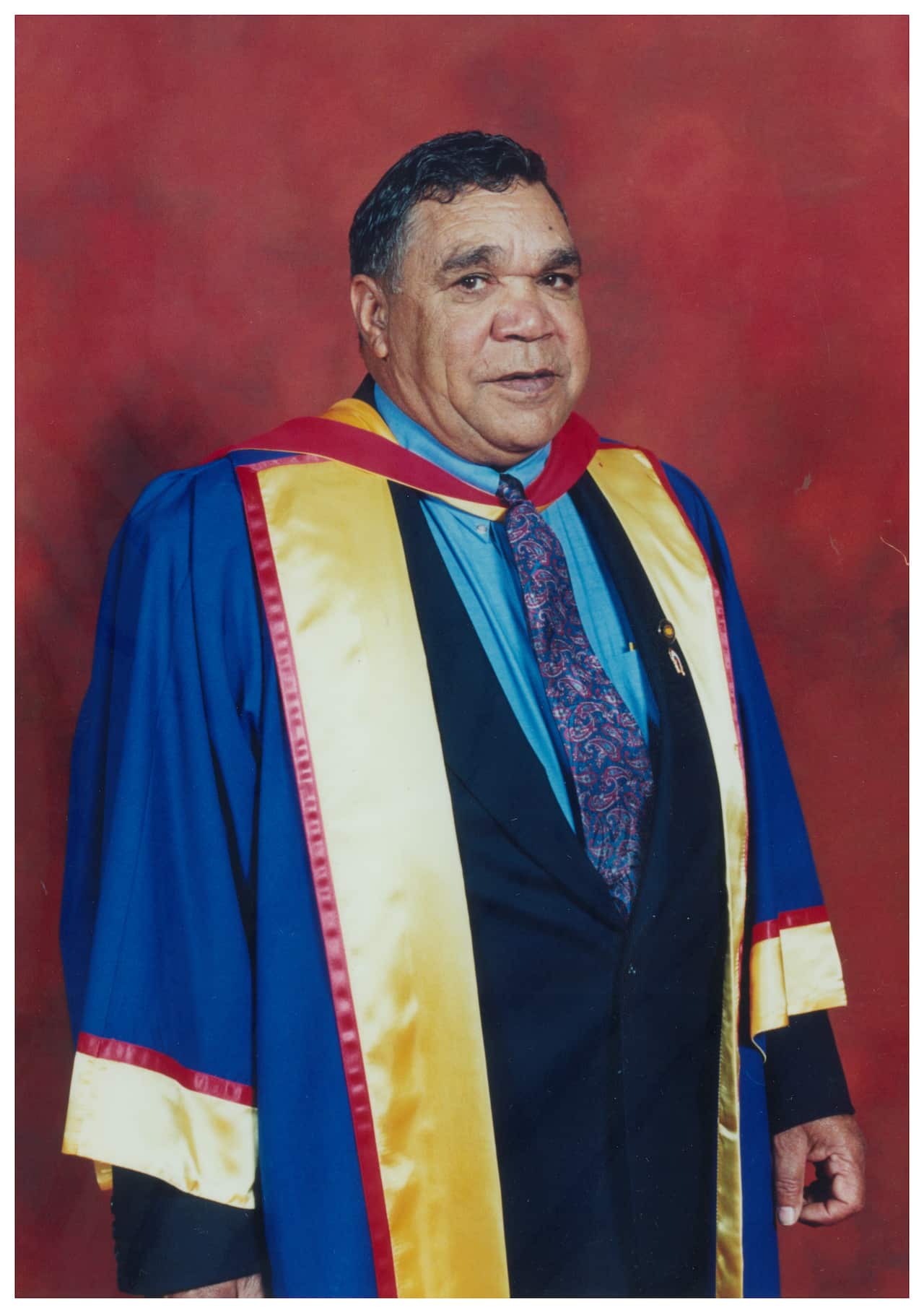 Ali's Uncle Barty receiving his Honorary Doctorate, University SA 1996