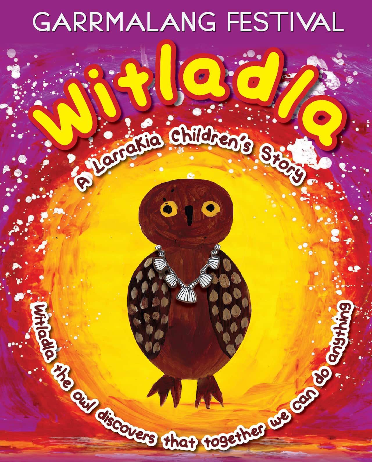 Aunty June Mills will debut a special puppet show for children at next week's Garramalang Festival