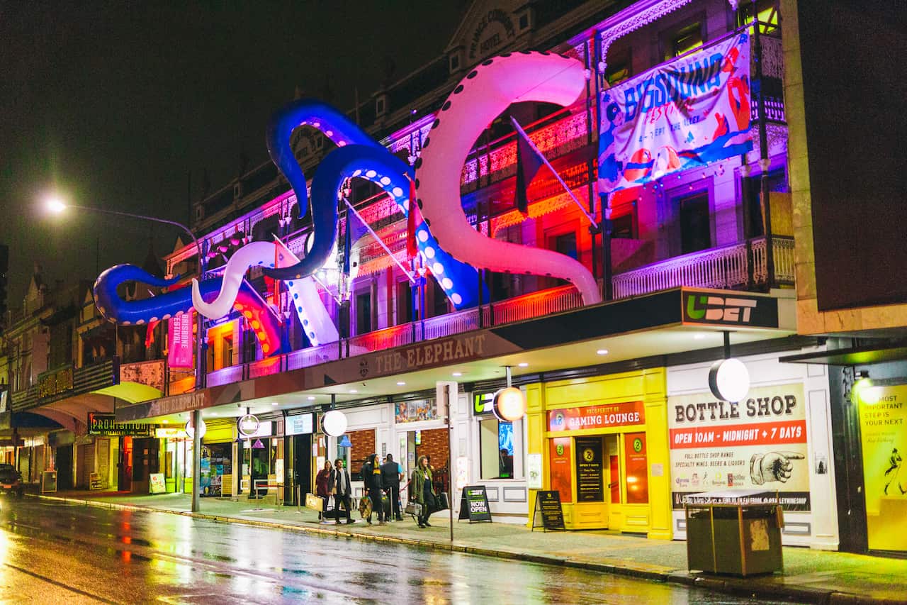 Visual displays from BIGSOUND, 2018