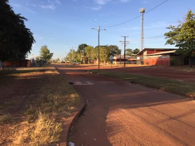 The road into Wadeye