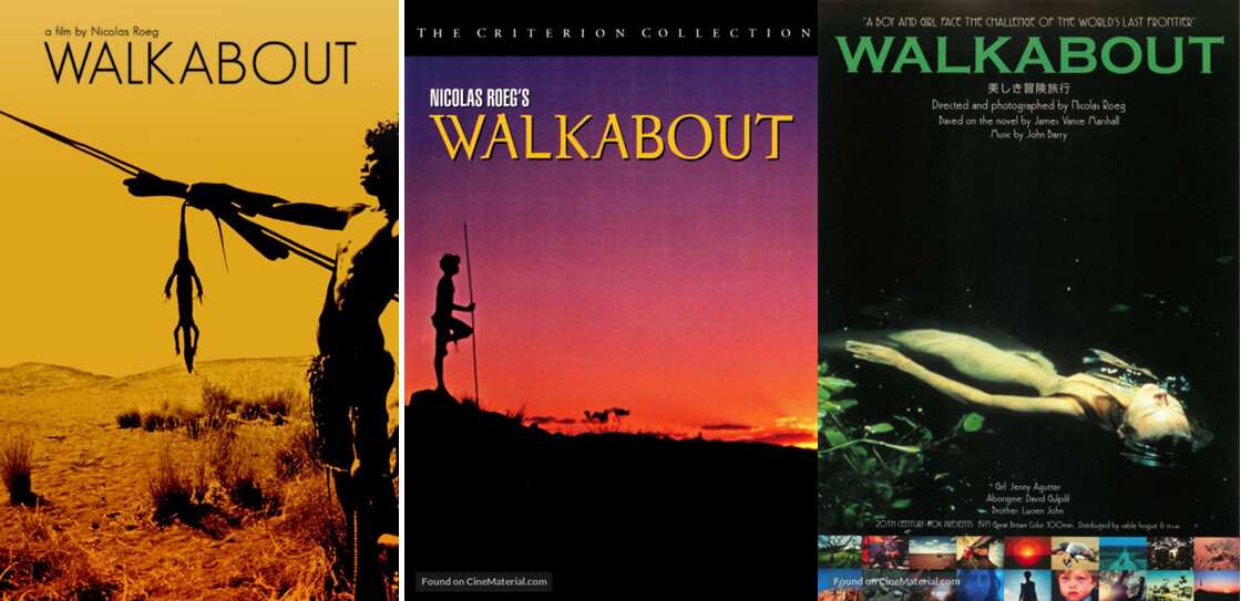 Walkabout international movie posters