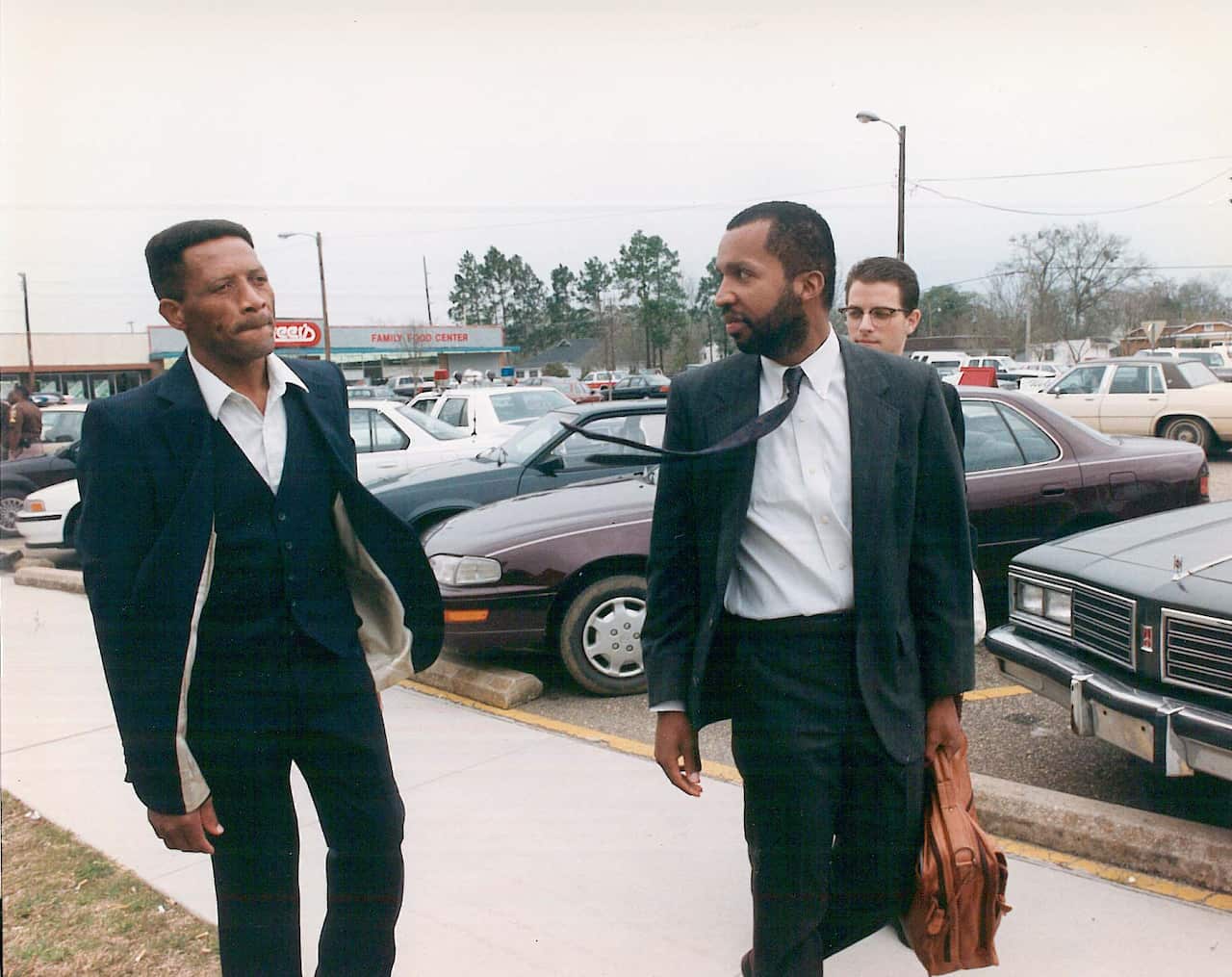 Walter McMillian and Bryan Stevenson