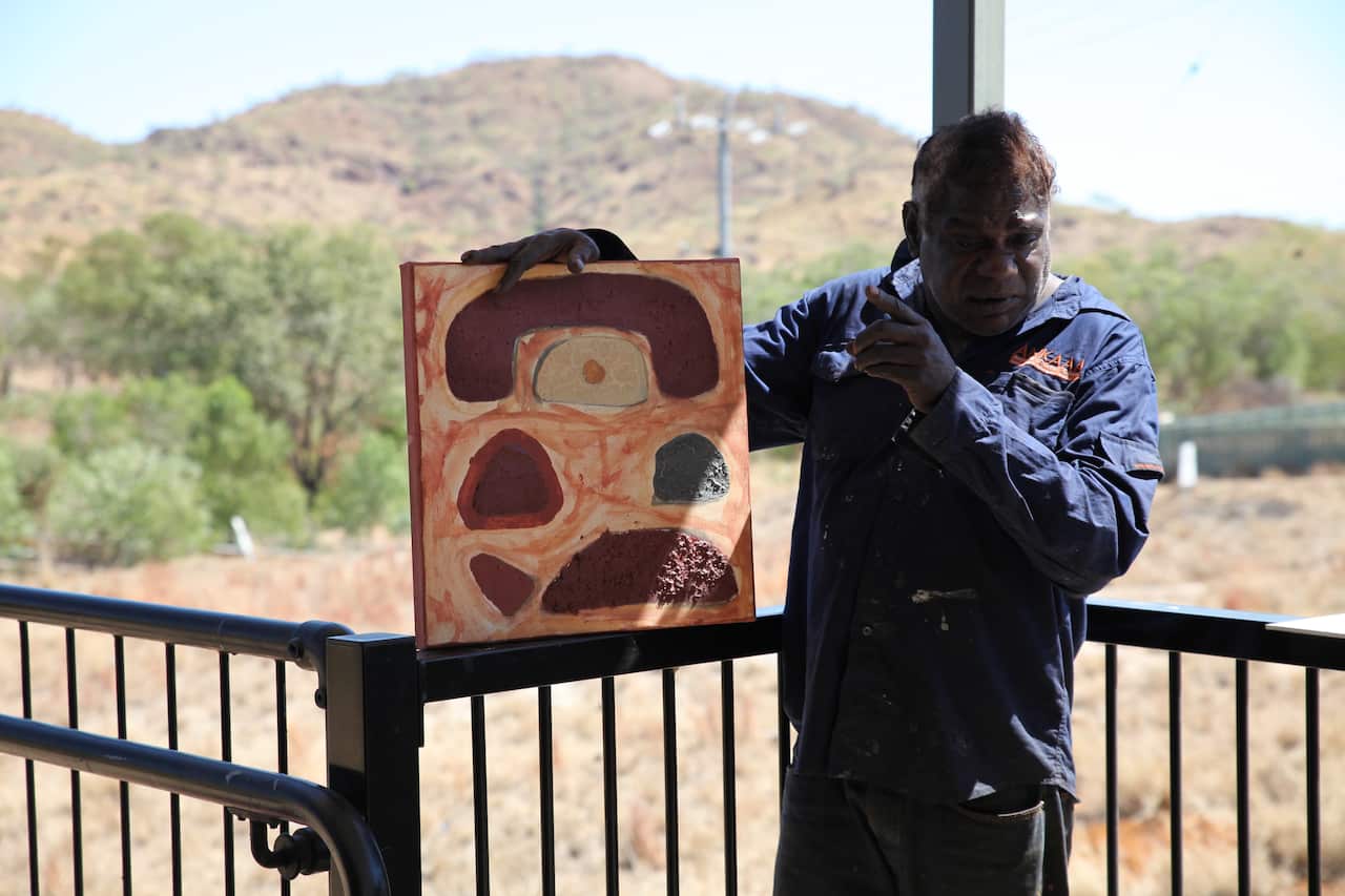 Warmun artist, musician, cultural leader Gabriel Nodea