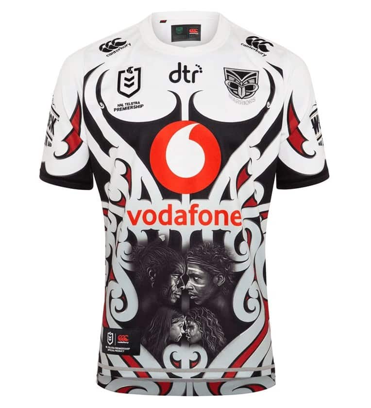 The Warriors Indigenous round jersey