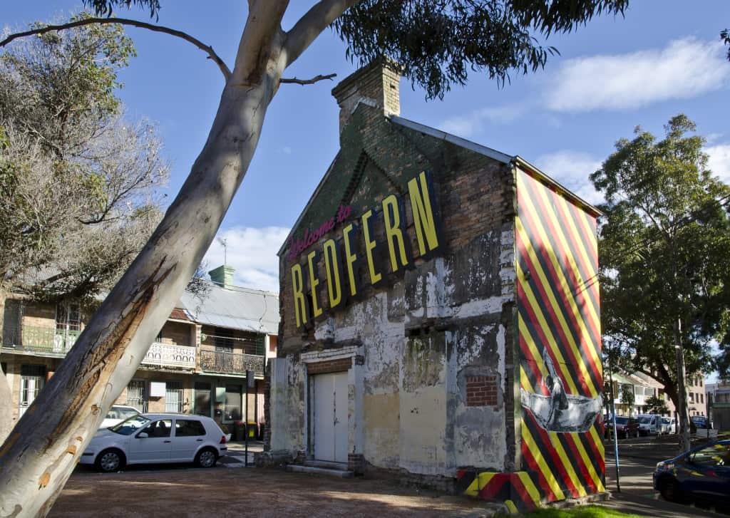 Welcome to Redfern 2013 Reko Rennie Photo City of Sydney Paul Patterson 