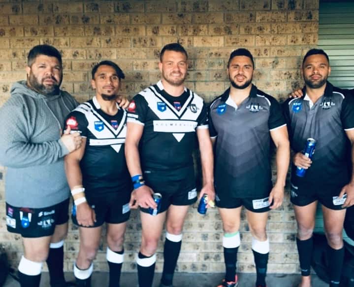 West Wallsend players