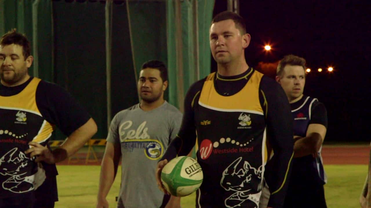 Aboriginal caseworker Kade Goodwin 