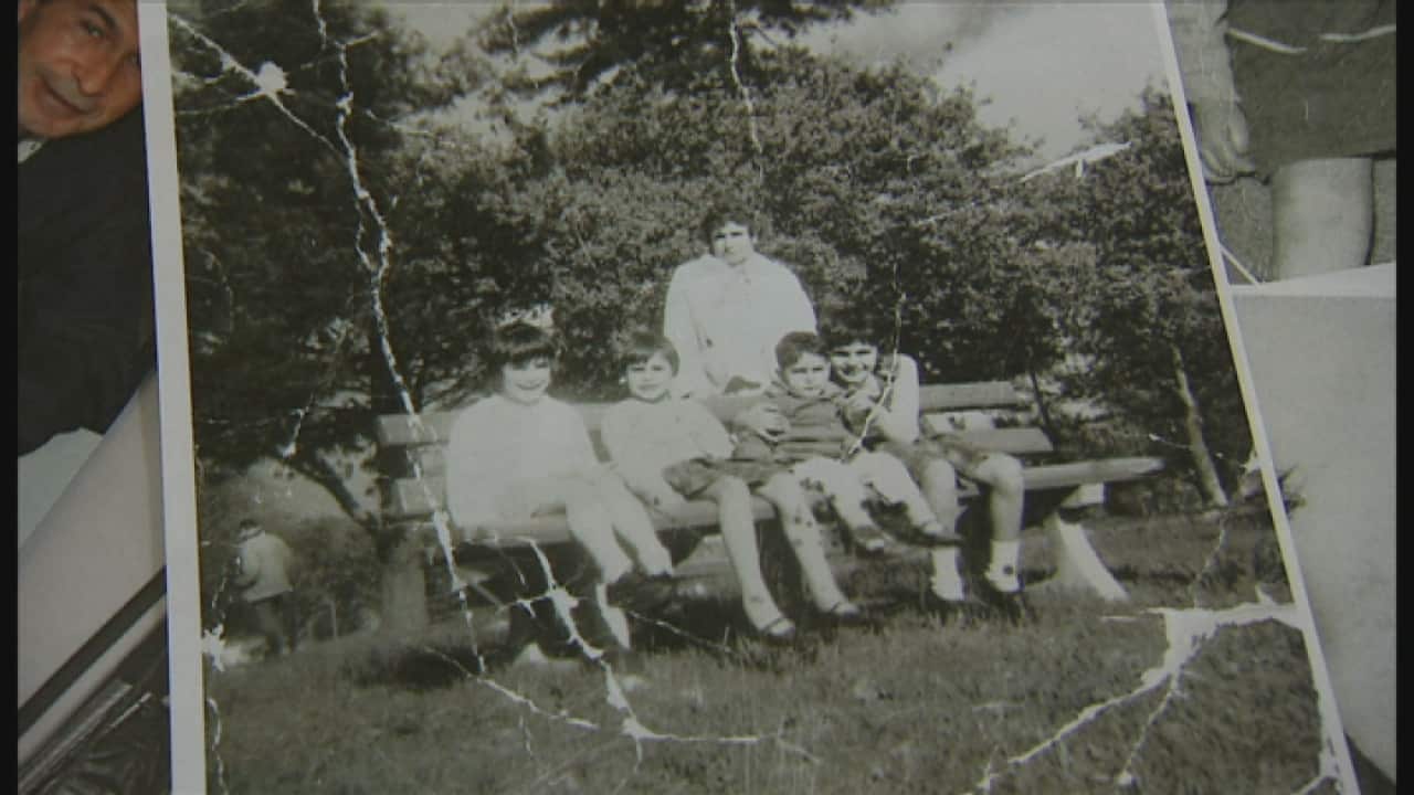 Glen's family photos.