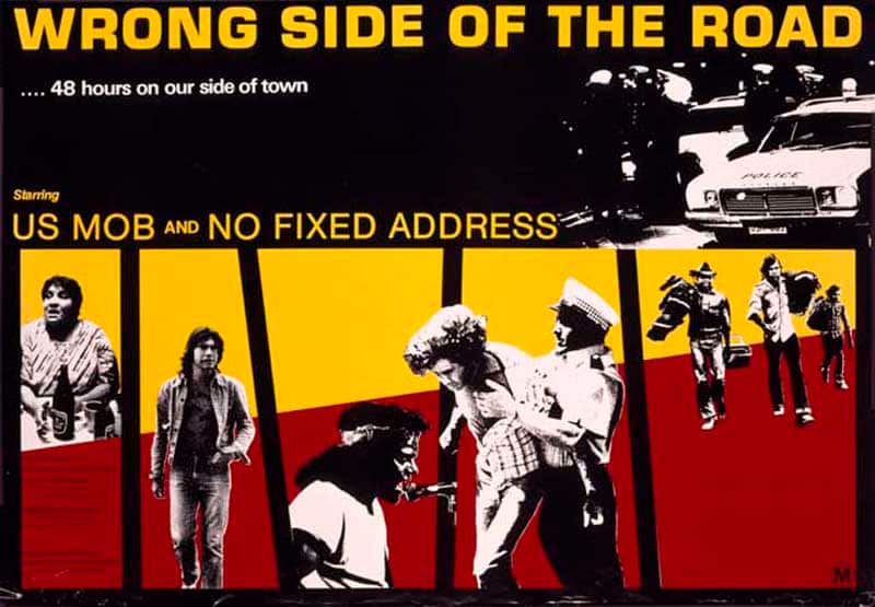 Wrong side of the road movie poster