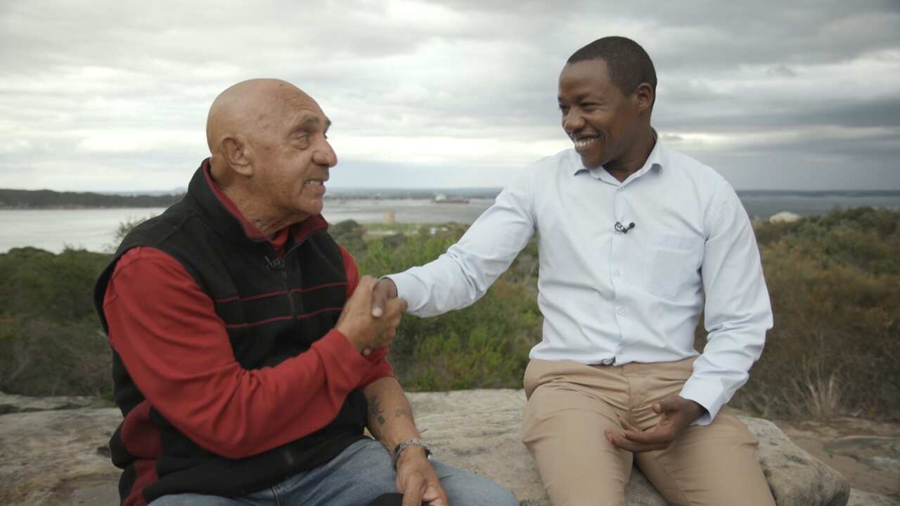 Yared Wolde and Vic Simms