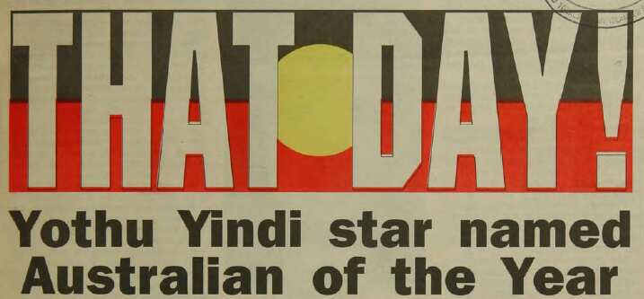 Koori Mail Headline 1993