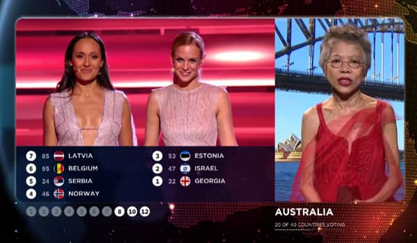 lee lin chin eurovision interview