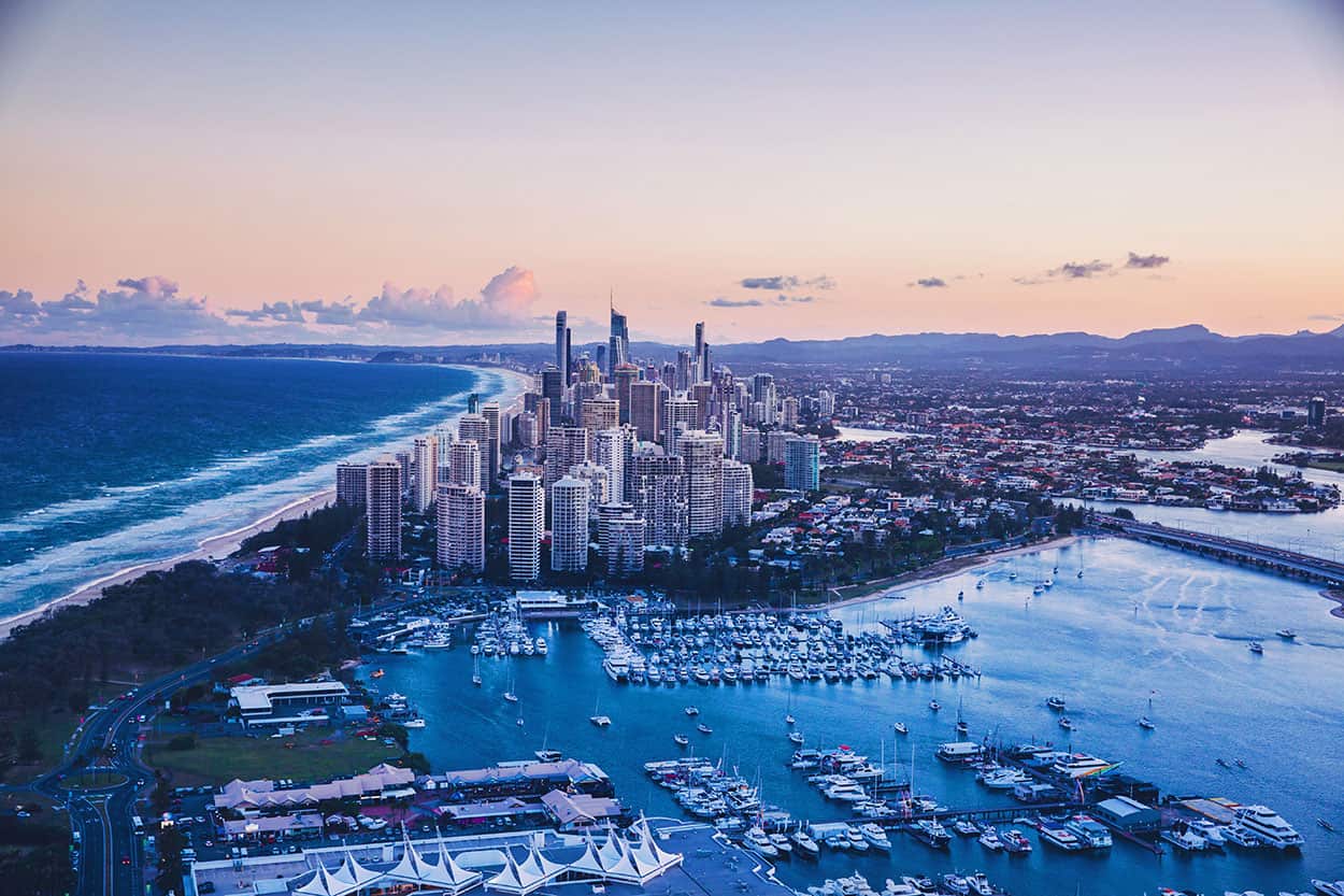 Gold Coast image supplied for Eurovision - Australia Decides coverage