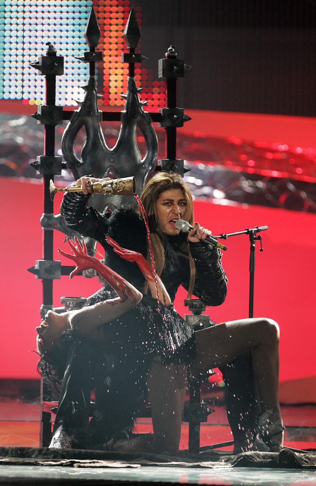 Elnur and Samir of Azerbaijan performs d