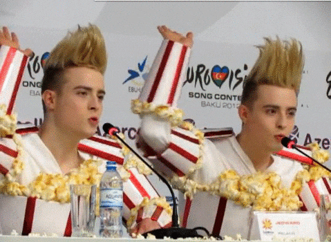 Jedward high five