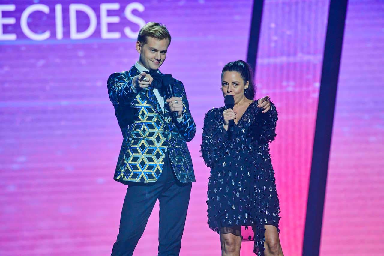 Eurovision – Australia Decides, Joel Creasey, Myf Warhurst