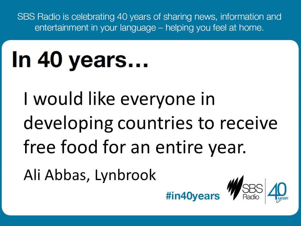 #in40years SBS Radio