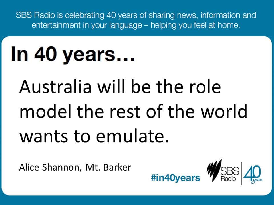 #in40years SBS Radio