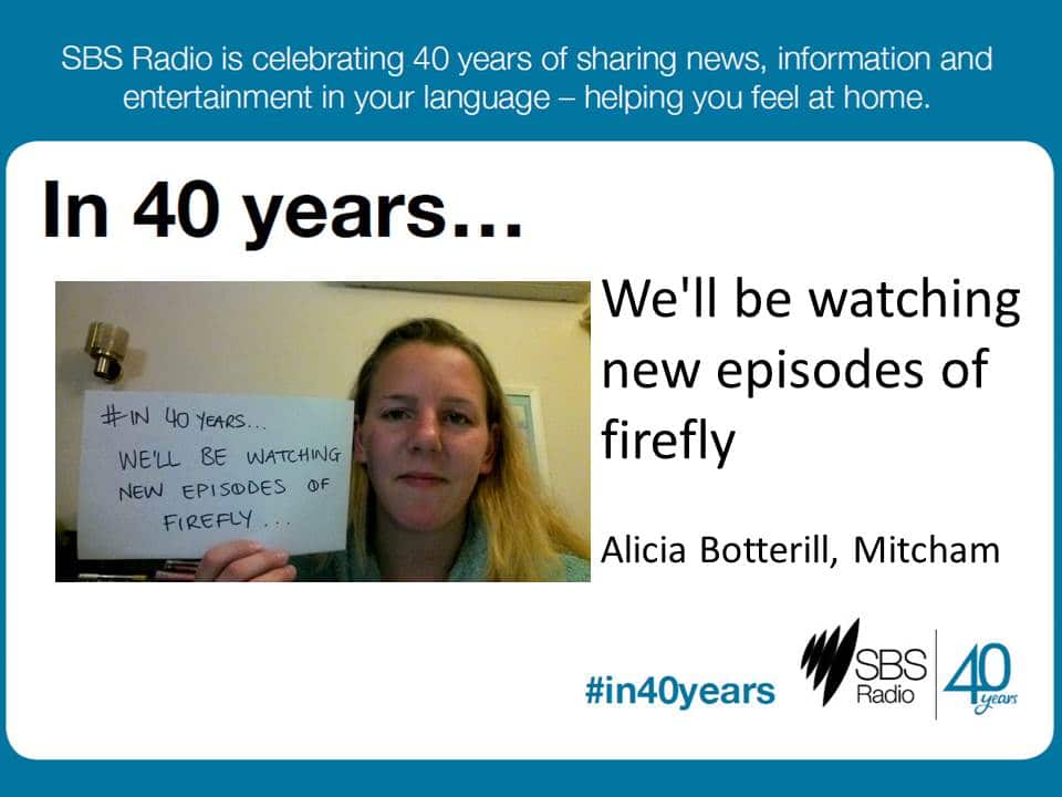 #in40years SBS Radio