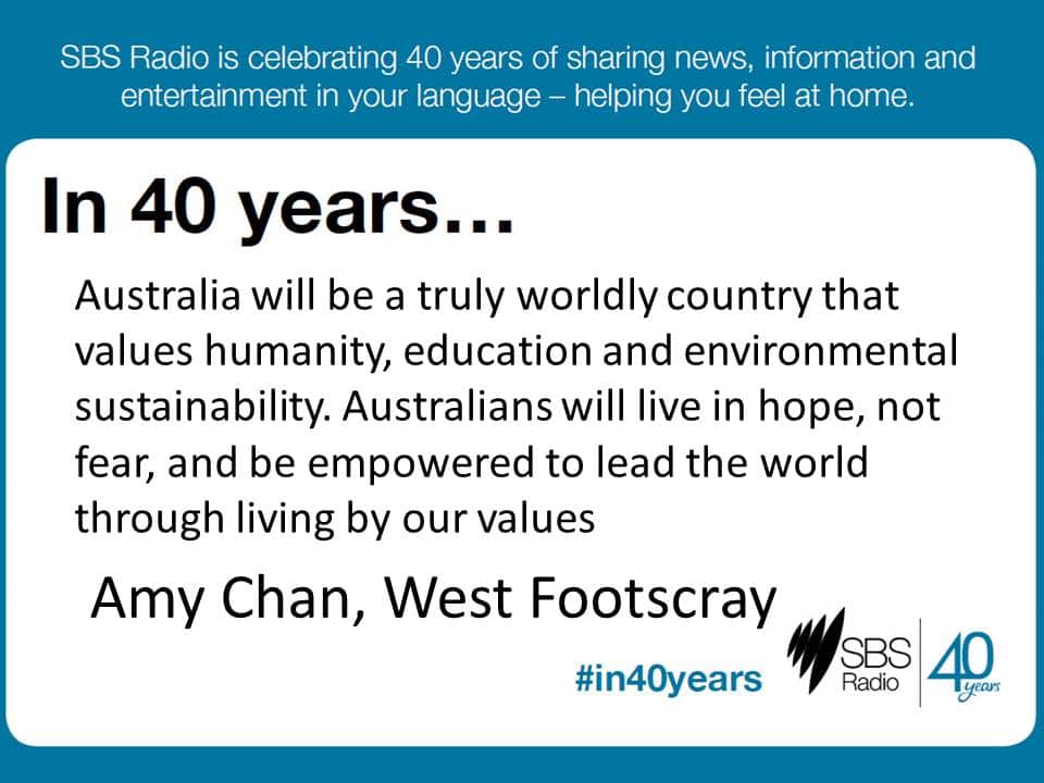 #in40years SBS Radio