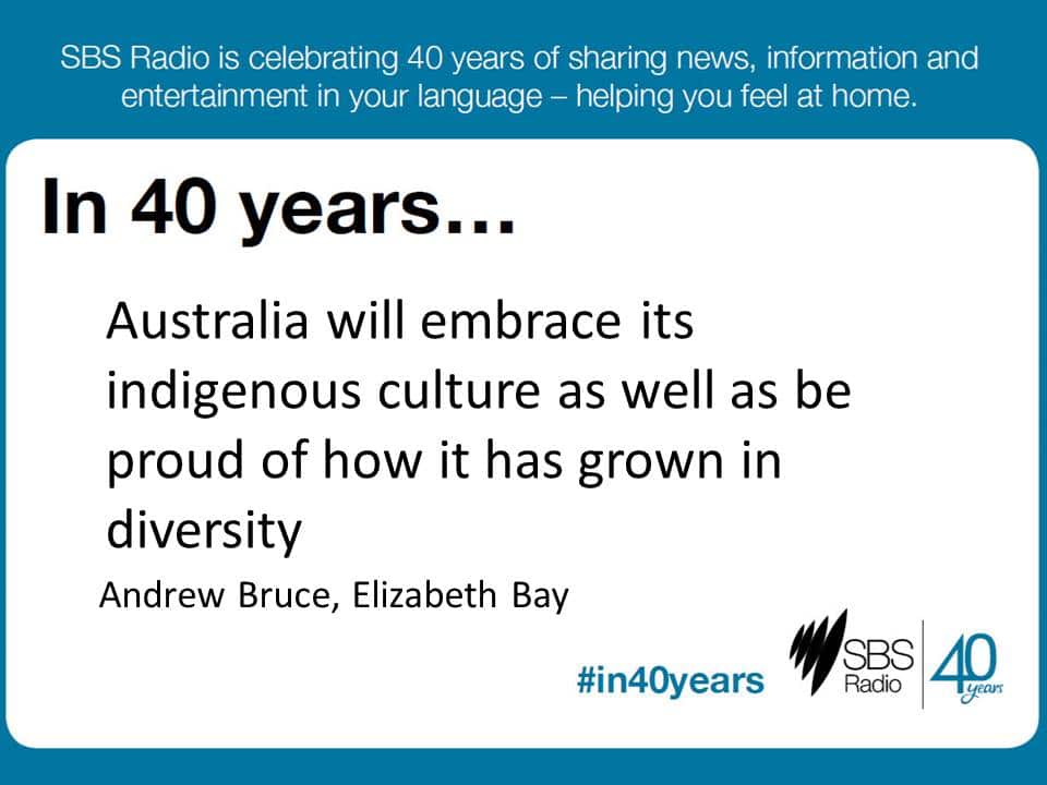 #in40years SBS Radio