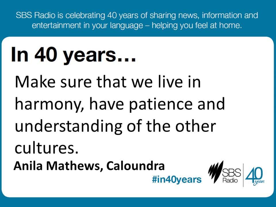 #in40years SBS Radio