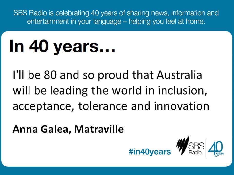 #in40years SBS Radio