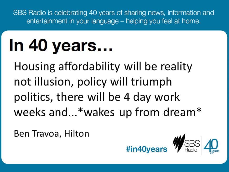 #in40years SBS Radio