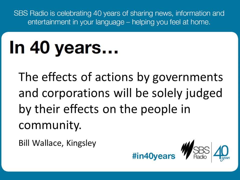 #in40years SBS Radio
