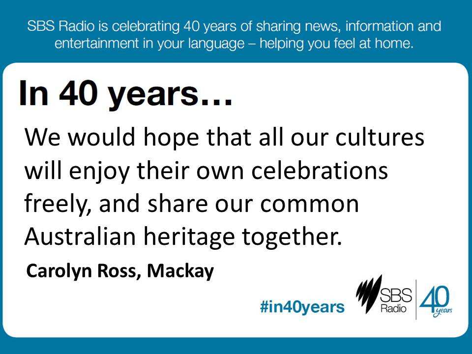 #in40years SBS Radio