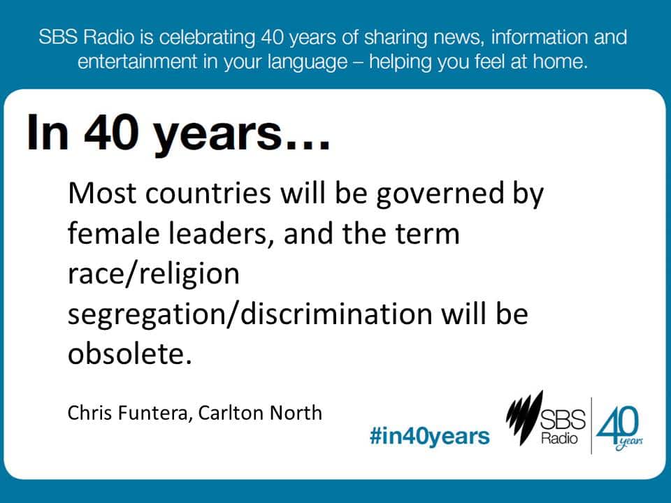 #in40years SBS Radio