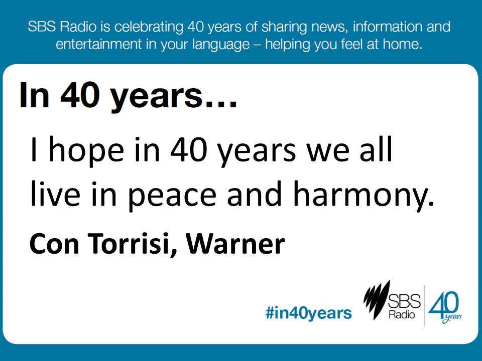 #in40years SBS Radio