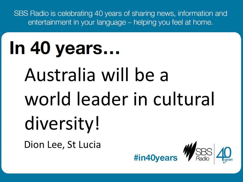 #in40years SBS Radio
