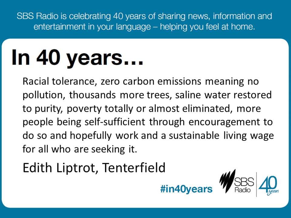 #in40years SBS Radio