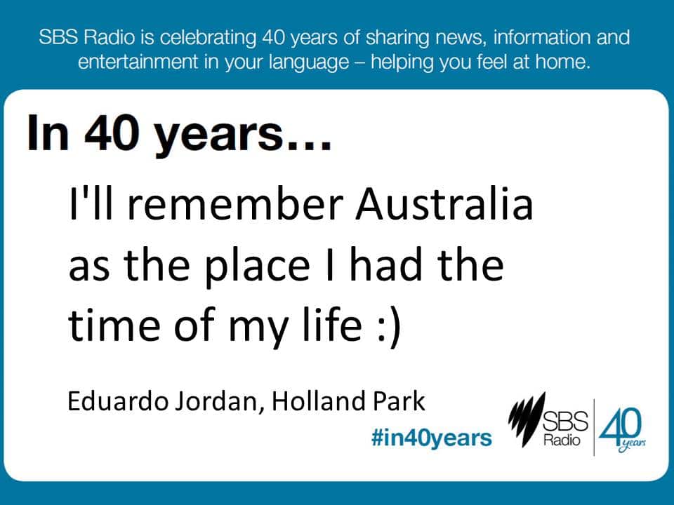 #in40years SBS Radio