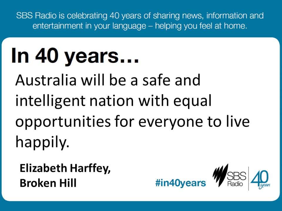 #in40years SBS Radio
