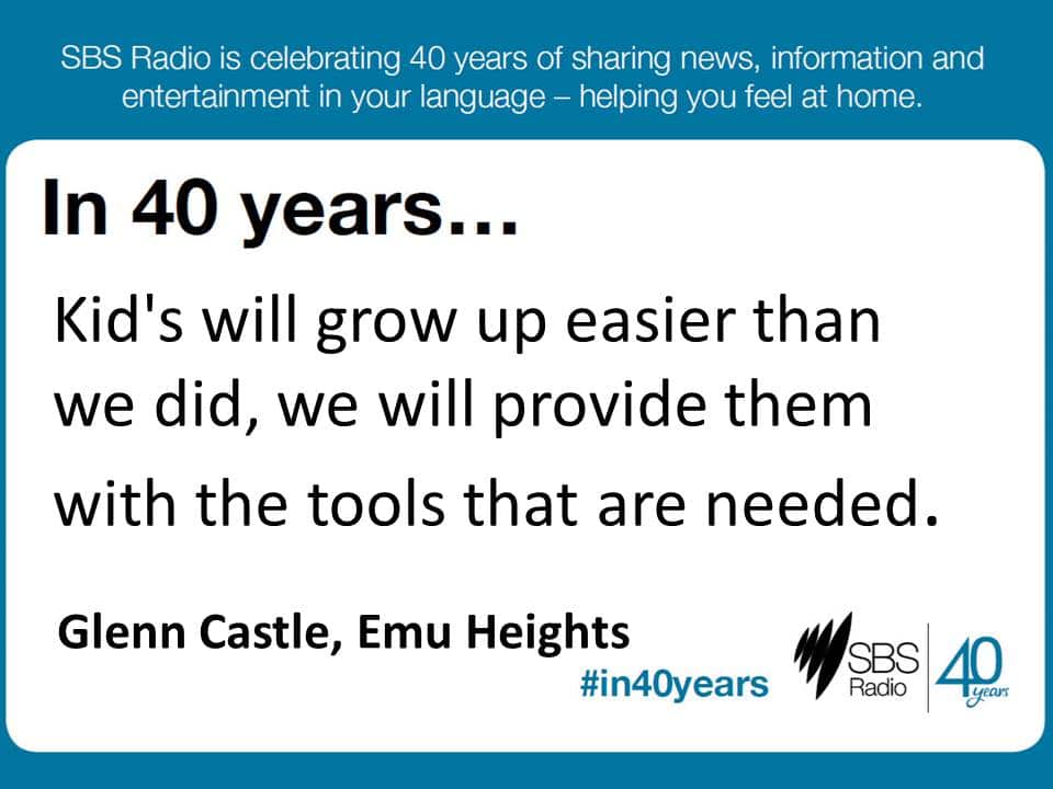 #in40years SBS Radio