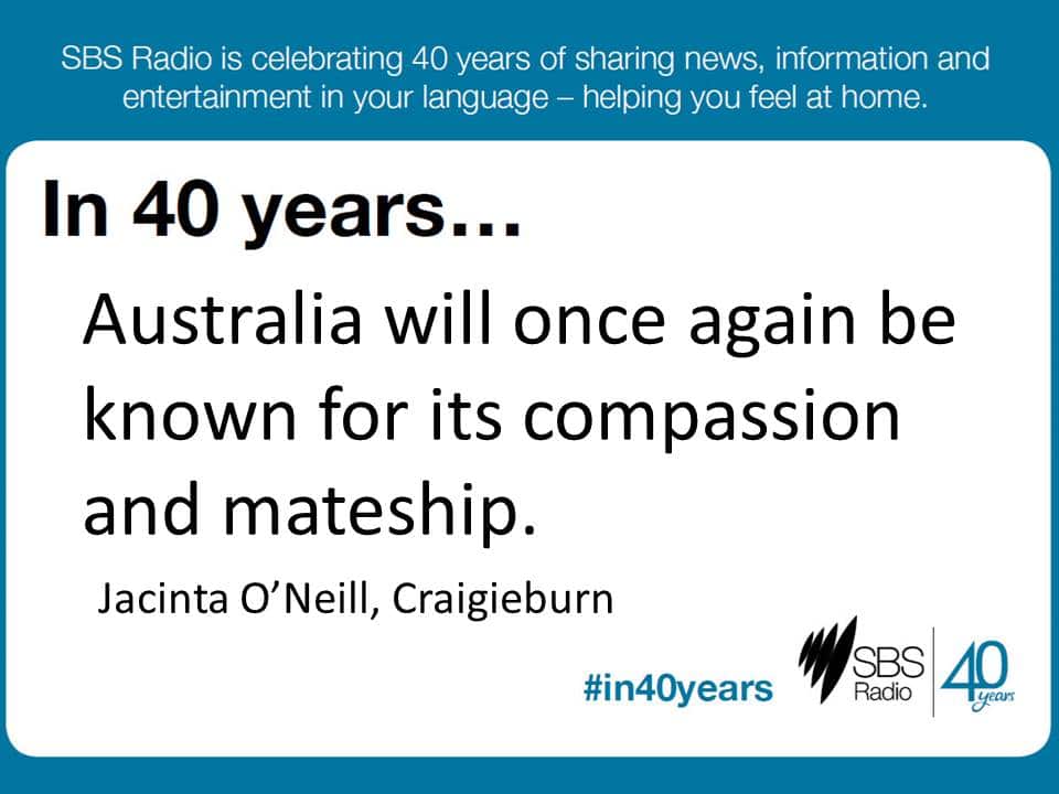 #in40years SBS Radio