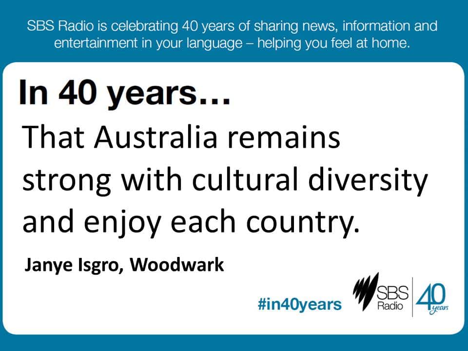 #in40years SBS Radio