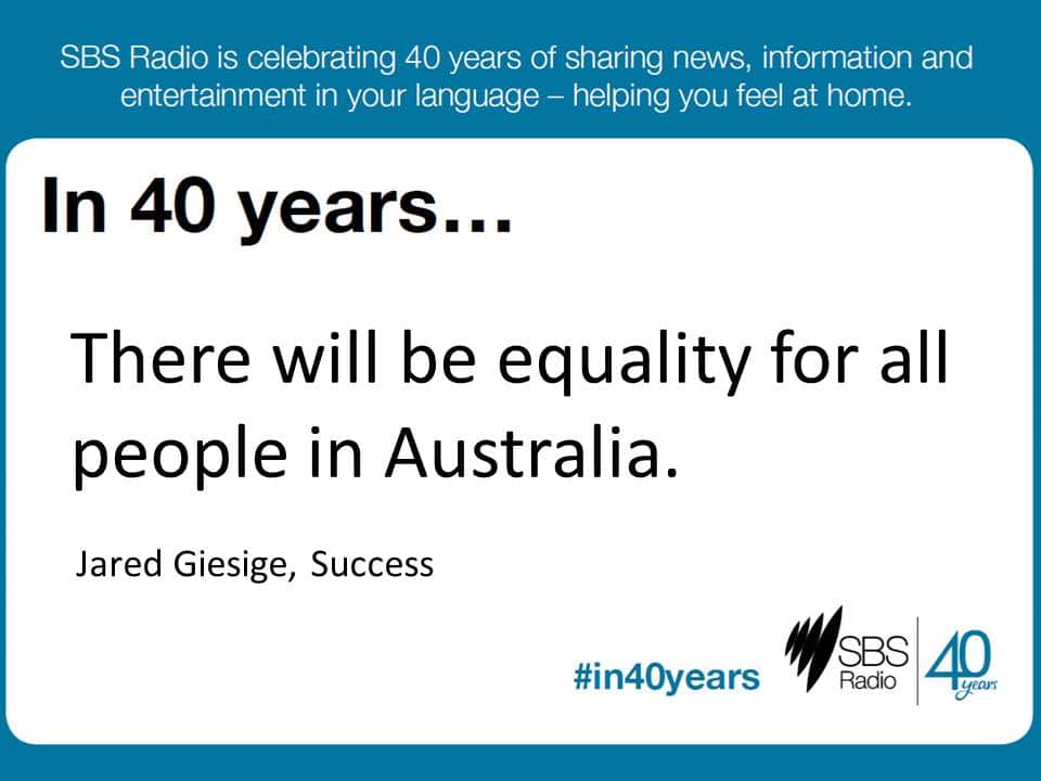 #in40years SBS Radio