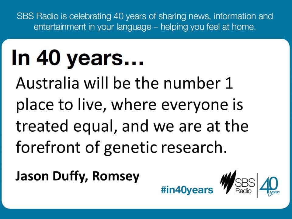 #in40years SBS Radio