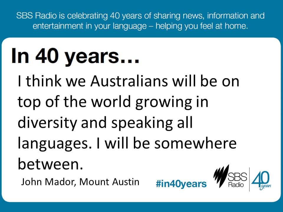 #in40years SBS Radio 