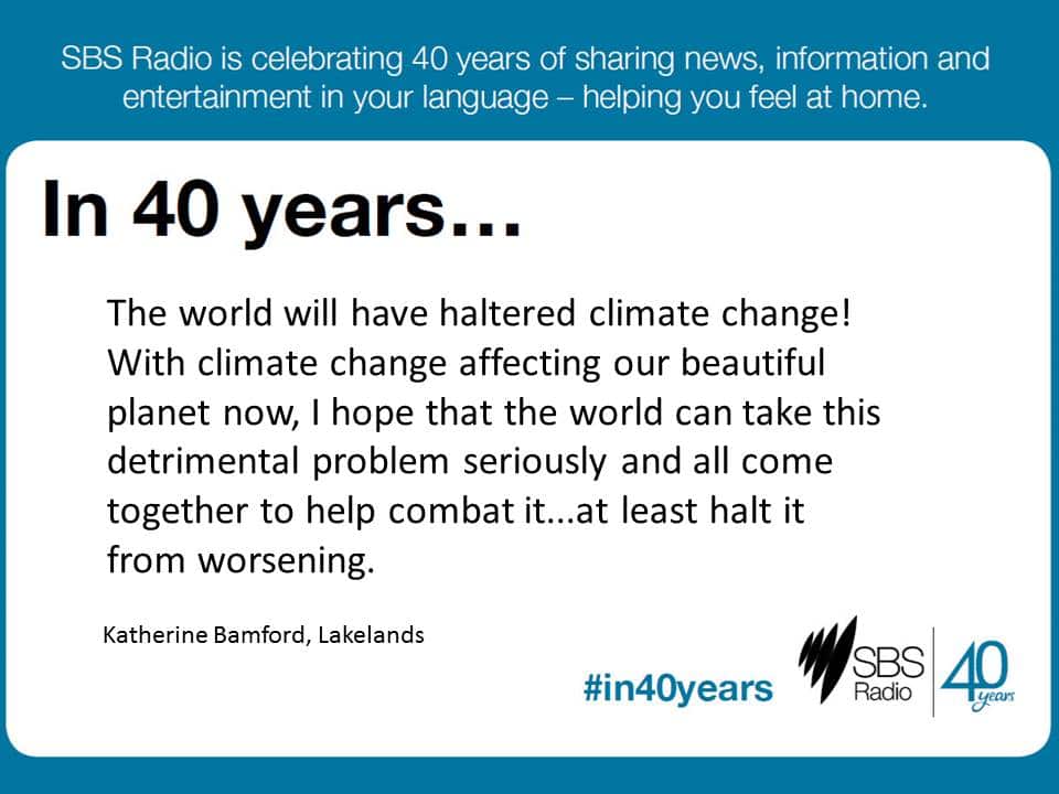 #in40years SBS Radio