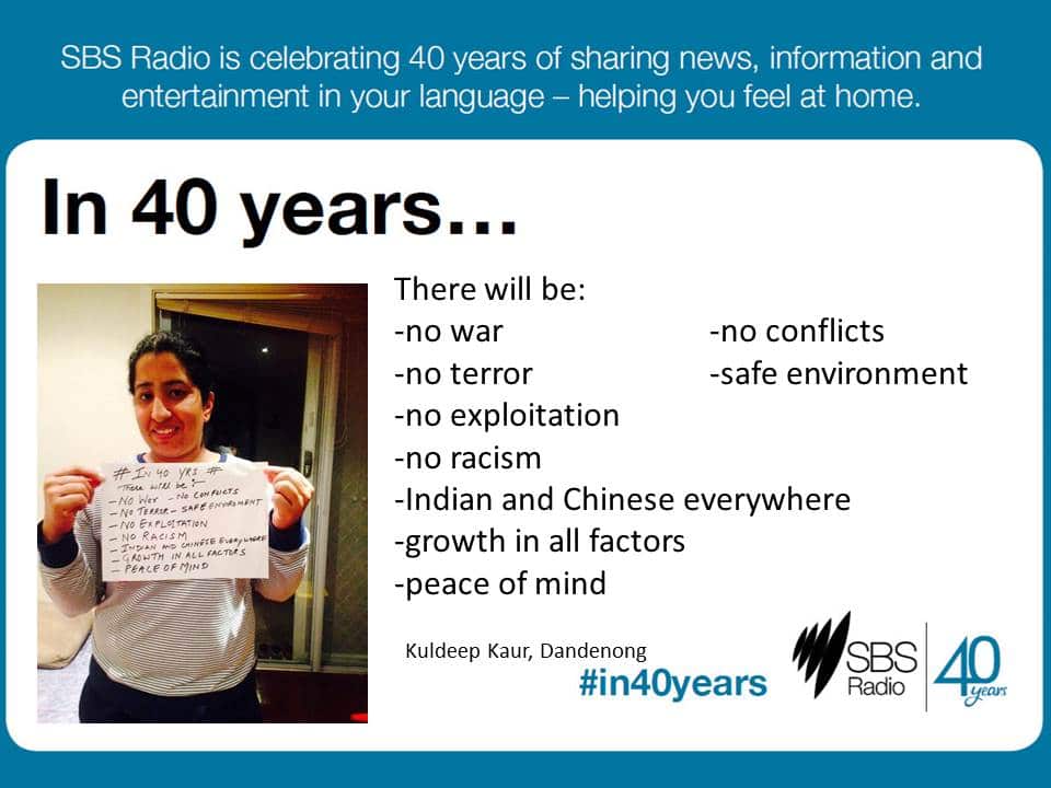 #in40years SBS Radio
